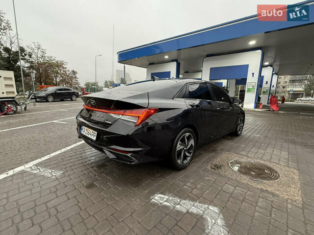 Черный Хендай Элантра, объемом двигателя 2 л и пробегом 55 тыс. км за 19500 $, фото 7 на Automoto.ua