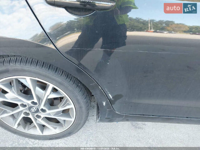 Черный Хендай Элантра, объемом двигателя 2 л и пробегом 85 тыс. км за 2800 $, фото 5 на Automoto.ua