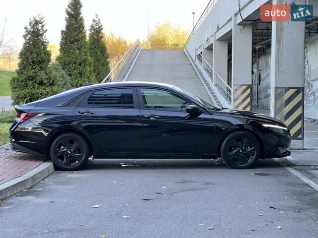 Чорний Хендай Елантра, об'ємом двигуна 2 л та пробігом 90 тис. км за 17500 $, фото 10 на Automoto.ua