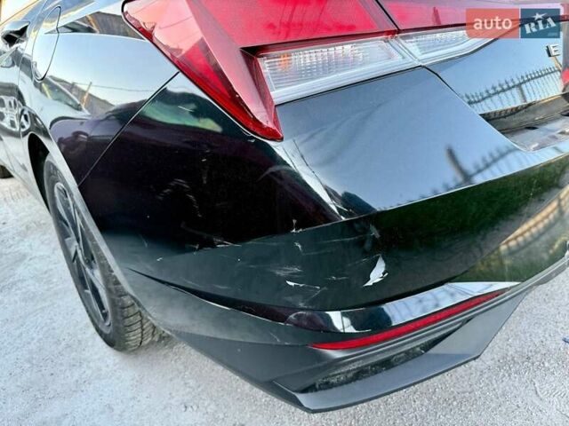 Черный Хендай Элантра, объемом двигателя 2 л и пробегом 85 тыс. км за 11000 $, фото 14 на Automoto.ua
