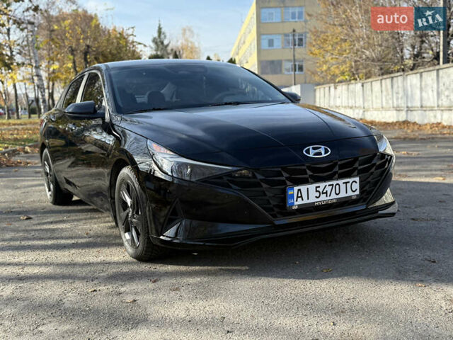 Чорний Хендай Елантра, об'ємом двигуна 2 л та пробігом 159 тис. км за 16700 $, фото 12 на Automoto.ua