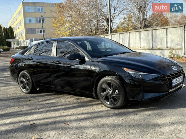 Чорний Хендай Елантра, об'ємом двигуна 2 л та пробігом 159 тис. км за 16700 $, фото 10 на Automoto.ua