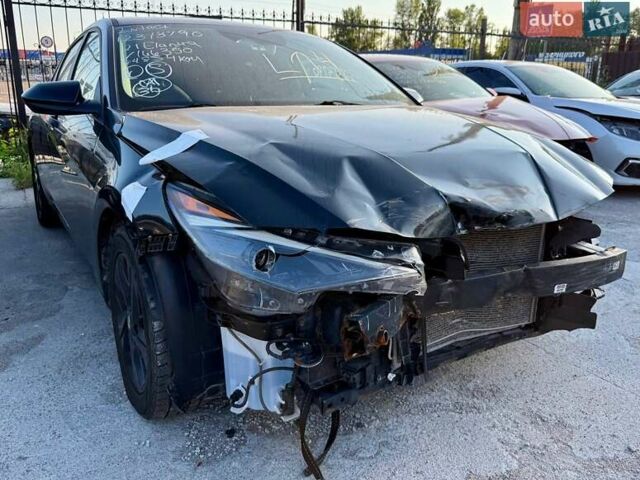 Черный Хендай Элантра, объемом двигателя 2 л и пробегом 85 тыс. км за 11000 $, фото 1 на Automoto.ua