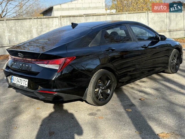 Чорний Хендай Елантра, об'ємом двигуна 2 л та пробігом 159 тис. км за 16700 $, фото 8 на Automoto.ua
