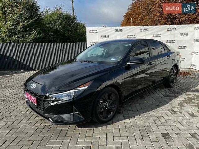 Чорний Хендай Елантра, об'ємом двигуна 2 л та пробігом 126 тис. км за 12700 $, фото 2 на Automoto.ua