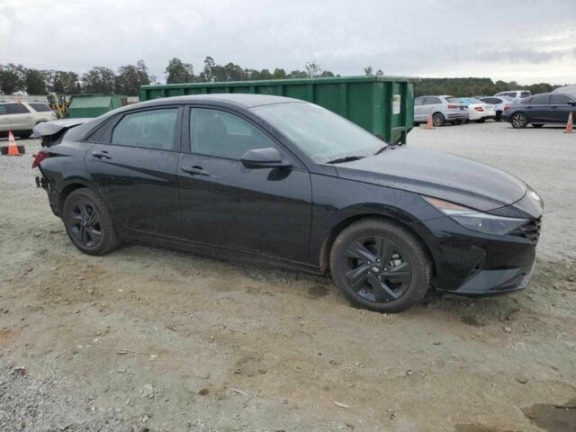 Черный Хендай Элантра, объемом двигателя 1.6 л и пробегом 96 тыс. км за 5300 $, фото 3 на Automoto.ua