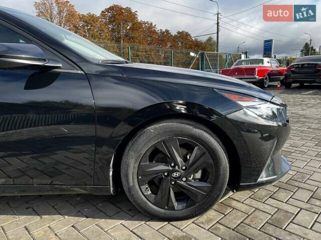 Чорний Хендай Елантра, об'ємом двигуна 2 л та пробігом 126 тис. км за 12700 $, фото 7 на Automoto.ua
