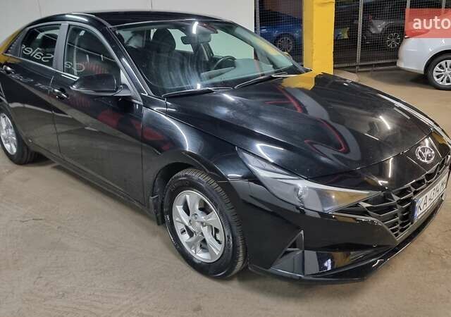 Черный Хендай Элантра, объемом двигателя 1.59 л и пробегом 55 тыс. км за 17900 $, фото 5 на Automoto.ua