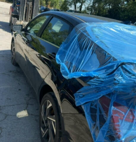 Черный Хендай Элантра, объемом двигателя 2 л и пробегом 9 тыс. км за 2490 $, фото 15 на Automoto.ua