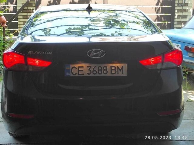 Черный Хендай Элантра, объемом двигателя 1.8 л и пробегом 124 тыс. км за 9000 $, фото 7 на Automoto.ua