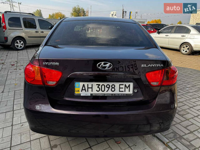 Хендай Элантра 2007 в Днепре (Днепропетровске) на Automoto.ua Фиолетовый Хендай Элантра, объемом двигателя 1.6 л и пробегом 70 тыс. км за 6300 $, фото 5 на Automoto.ua