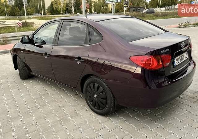 Хендай Элантра 2007 в Тернополе на Automoto.ua Фиолетовый Хендай Элантра, объемом двигателя 1.59 л и пробегом 198 тыс. км за 7299 $, фото 3 на Automoto.ua