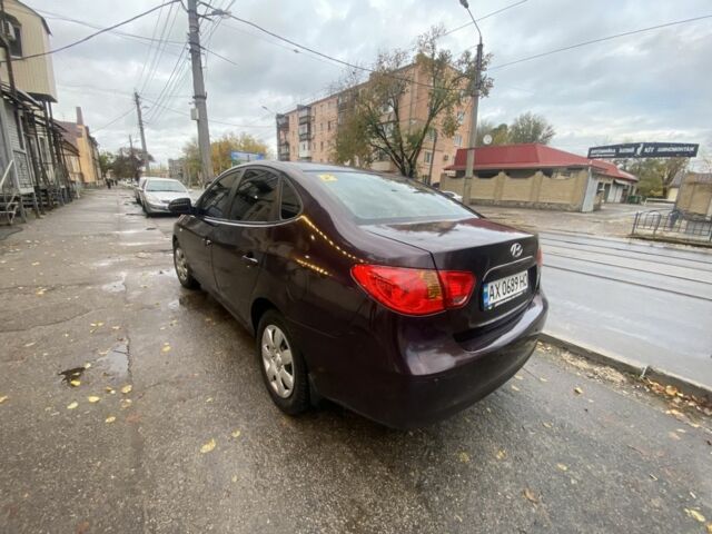 Хендай Элантра 2008 в Харькове на Automoto.ua Фиолетовый Хендай Элантра, объемом двигателя 1.6 л и пробегом 190 тыс. км за 4700 $, фото 2 на Automoto.ua