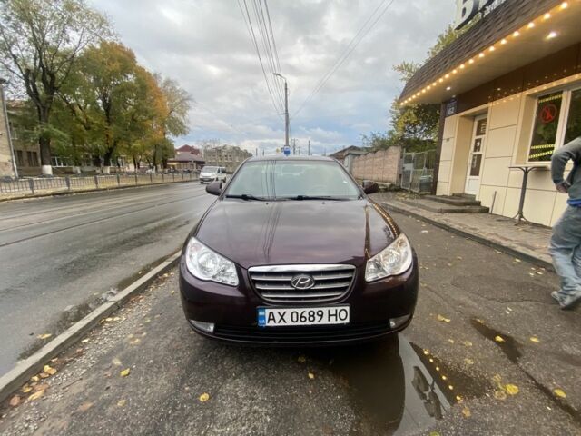 Хендай Элантра 2008 в Харькове на Automoto.ua Фиолетовый Хендай Элантра, объемом двигателя 1.6 л и пробегом 190 тыс. км за 4700 $, фото 1 на Automoto.ua