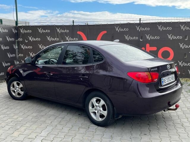 Хендай Элантра 2008 в Николаеве на Automoto.ua Фиолетовый Хендай Элантра, объемом двигателя 2 л и пробегом 243 тыс. км за 4899 $, фото 1 на Automoto.ua