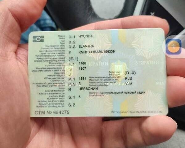 Фиолетовый Хендай Элантра, объемом двигателя 1.59 л и пробегом 260 тыс. км за 5800 $, фото 1 на Automoto.ua