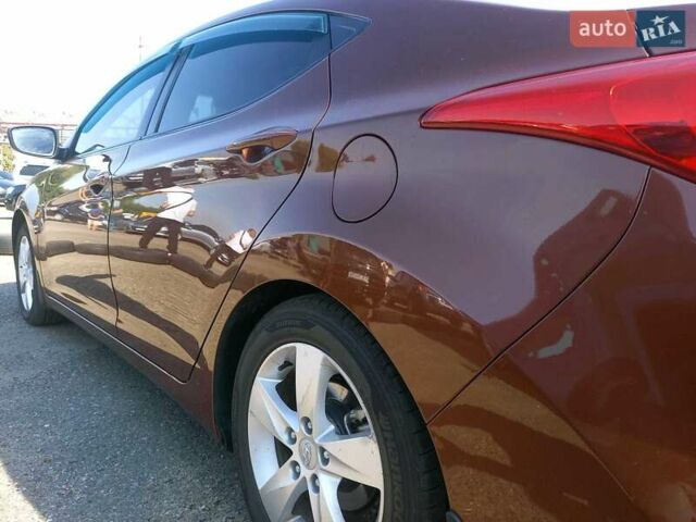 Коричневый Хендай Элантра, объемом двигателя 1.8 л и пробегом 155 тыс. км за 8000 $, фото 9 на Automoto.ua