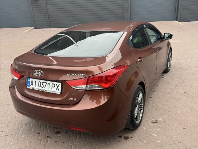 Коричневый Хендай Элантра, объемом двигателя 1.8 л и пробегом 268 тыс. км за 7800 $, фото 6 на Automoto.ua