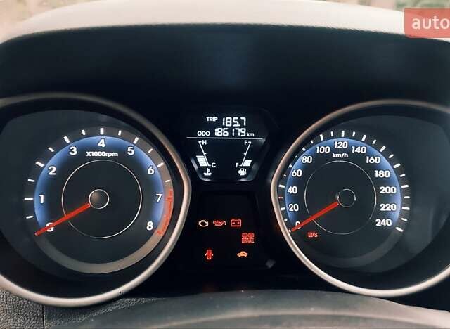 Коричневый Хендай Элантра, объемом двигателя 1.8 л и пробегом 186 тыс. км за 9100 $, фото 1 на Automoto.ua