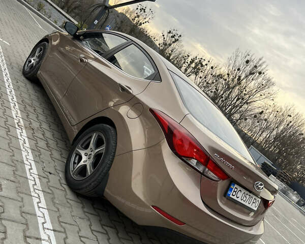 Коричневый Хендай Элантра, объемом двигателя 1.59 л и пробегом 104 тыс. км за 9300 $, фото 9 на Automoto.ua