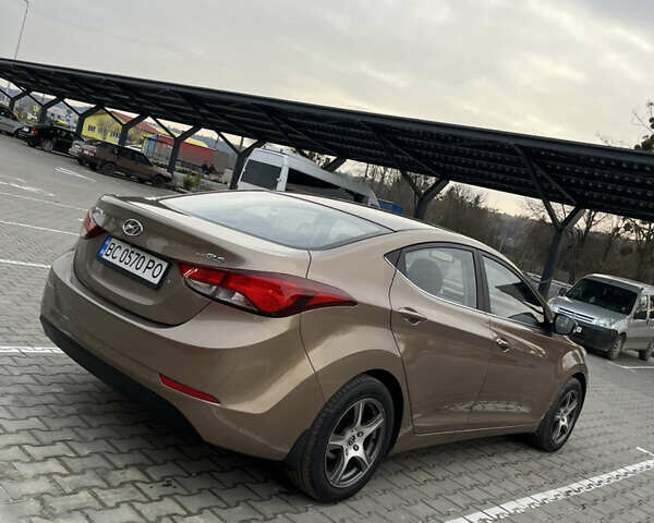 Коричневый Хендай Элантра, объемом двигателя 1.59 л и пробегом 104 тыс. км за 9300 $, фото 3 на Automoto.ua