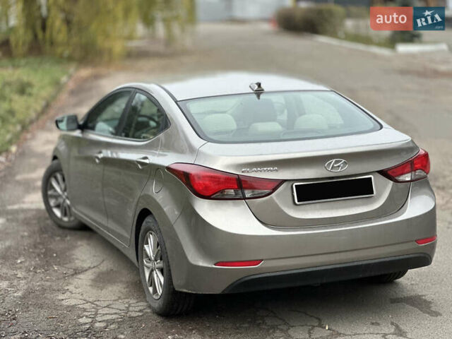 Коричневый Хендай Элантра, объемом двигателя 1.8 л и пробегом 128 тыс. км за 9500 $, фото 14 на Automoto.ua