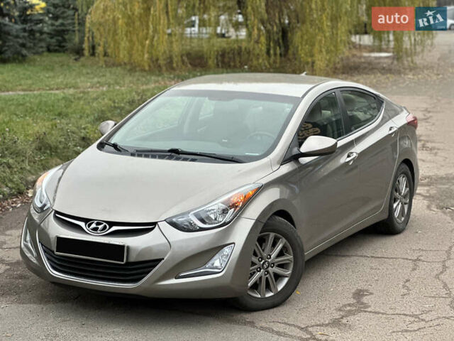 Коричневый Хендай Элантра, объемом двигателя 1.8 л и пробегом 128 тыс. км за 9500 $, фото 1 на Automoto.ua