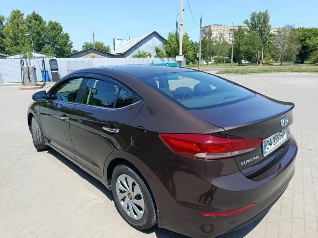 Коричневый Хендай Элантра, объемом двигателя 1.6 л и пробегом 86 тыс. км за 12300 $, фото 4 на Automoto.ua