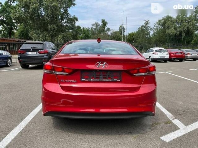 Красный Хендай Элантра, объемом двигателя 2 л и пробегом 67 тыс. км за 14000 $, фото 3 на Automoto.ua
