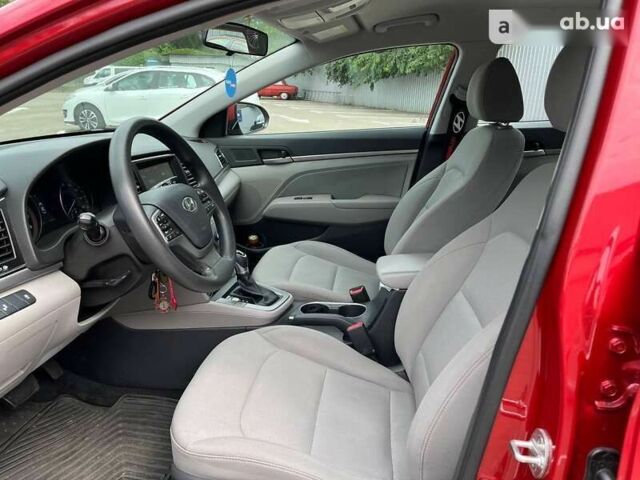 Красный Хендай Элантра, объемом двигателя 2 л и пробегом 67 тыс. км за 14000 $, фото 8 на Automoto.ua