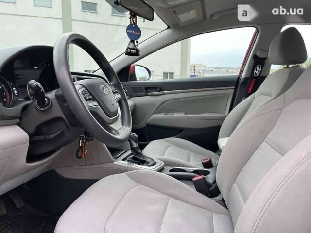 Красный Хендай Элантра, объемом двигателя 2 л и пробегом 67 тыс. км за 14000 $, фото 14 на Automoto.ua