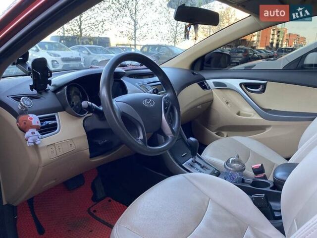 Красный Хендай Элантра, объемом двигателя 1.8 л и пробегом 277 тыс. км за 7500 $, фото 14 на Automoto.ua