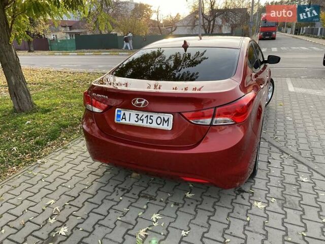 Красный Хендай Элантра, объемом двигателя 1.8 л и пробегом 277 тыс. км за 7500 $, фото 1 на Automoto.ua