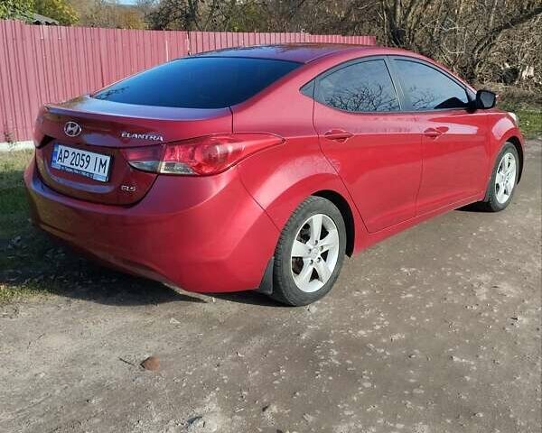 Красный Хендай Элантра, объемом двигателя 1.8 л и пробегом 195 тыс. км за 8500 $, фото 6 на Automoto.ua