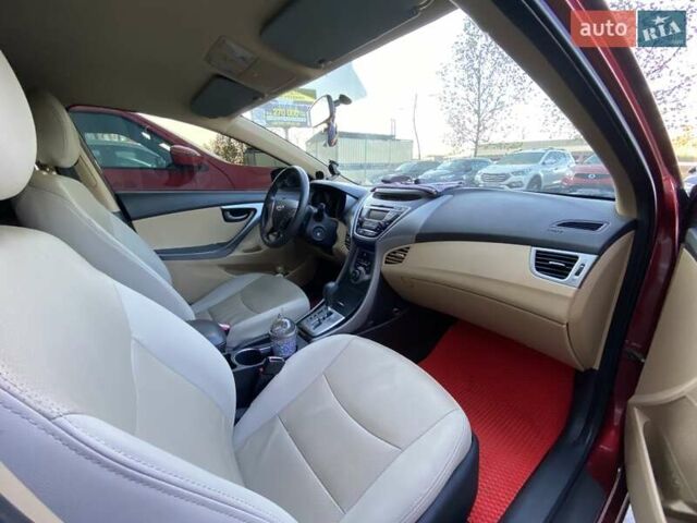 Красный Хендай Элантра, объемом двигателя 1.8 л и пробегом 277 тыс. км за 7500 $, фото 24 на Automoto.ua