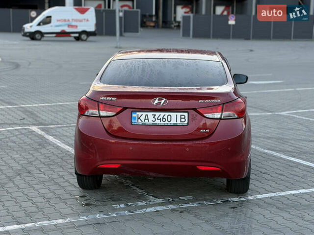 Красный Хендай Элантра, объемом двигателя 1.8 л и пробегом 200 тыс. км за 8300 $, фото 1 на Automoto.ua