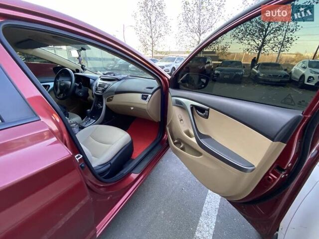 Красный Хендай Элантра, объемом двигателя 1.8 л и пробегом 277 тыс. км за 7500 $, фото 23 на Automoto.ua