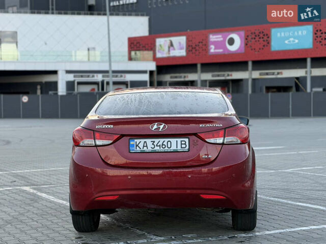 Красный Хендай Элантра, объемом двигателя 1.8 л и пробегом 200 тыс. км за 8300 $, фото 2 на Automoto.ua