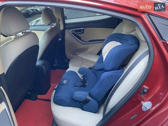 Красный Хендай Элантра, объемом двигателя 1.8 л и пробегом 277 тыс. км за 7500 $, фото 19 на Automoto.ua