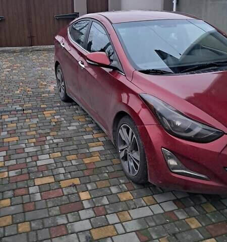 Красный Хендай Элантра, объемом двигателя 1.8 л и пробегом 160 тыс. км за 8000 $, фото 1 на Automoto.ua