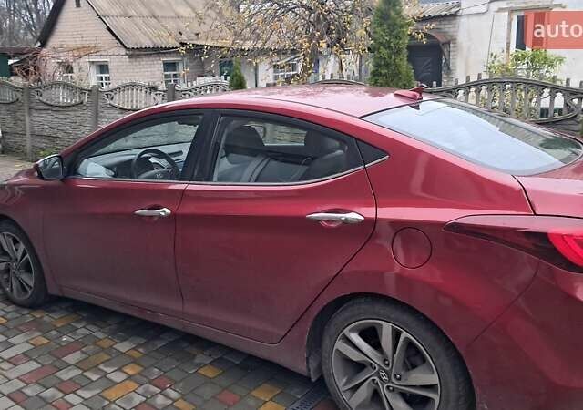 Красный Хендай Элантра, объемом двигателя 1.8 л и пробегом 160 тыс. км за 8000 $, фото 2 на Automoto.ua