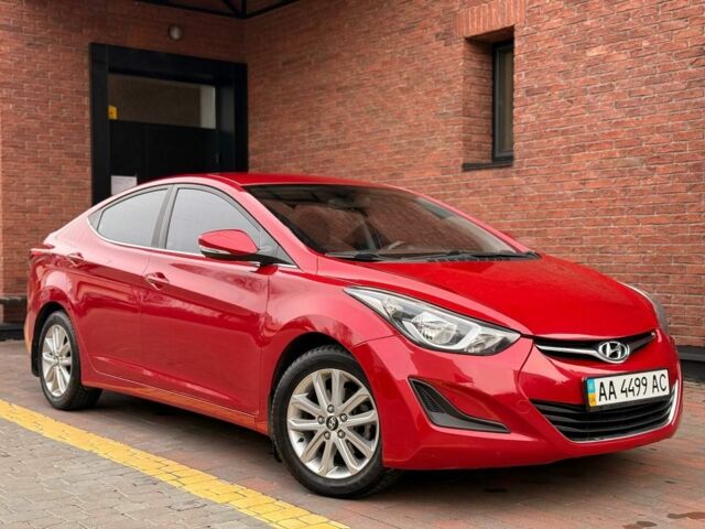 Красный Хендай Элантра, объемом двигателя 1.6 л и пробегом 190 тыс. км за 9700 $, фото 5 на Automoto.ua