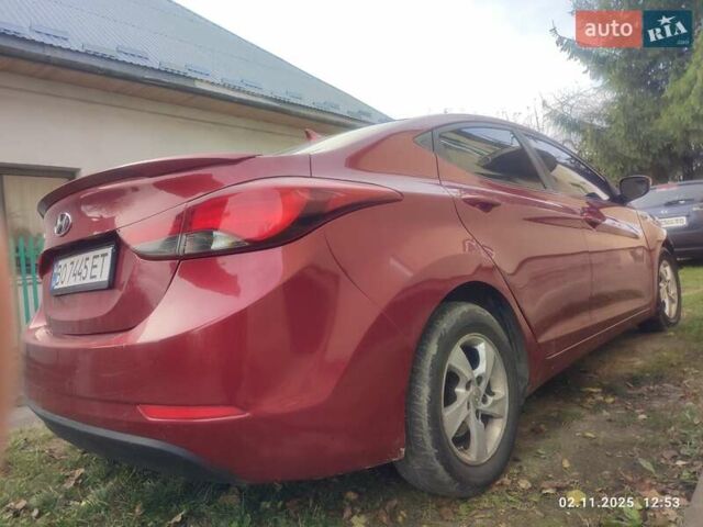 Красный Хендай Элантра, объемом двигателя 1.8 л и пробегом 250 тыс. км за 7399 $, фото 14 на Automoto.ua