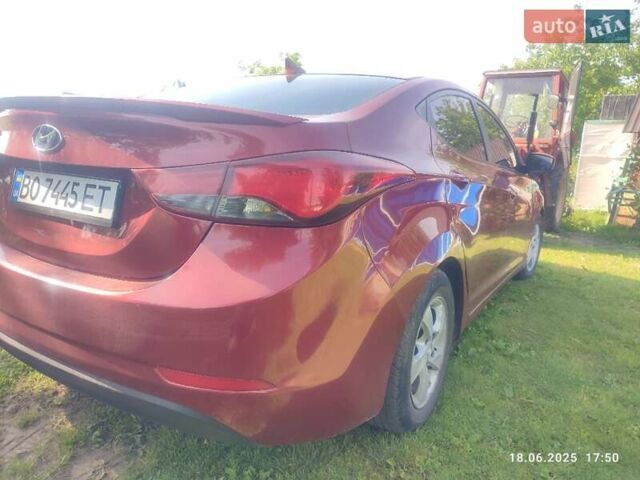 Красный Хендай Элантра, объемом двигателя 1.8 л и пробегом 250 тыс. км за 7399 $, фото 9 на Automoto.ua