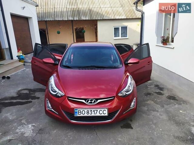 Красный Хендай Элантра, объемом двигателя 1.8 л и пробегом 130 тыс. км за 8800 $, фото 4 на Automoto.ua