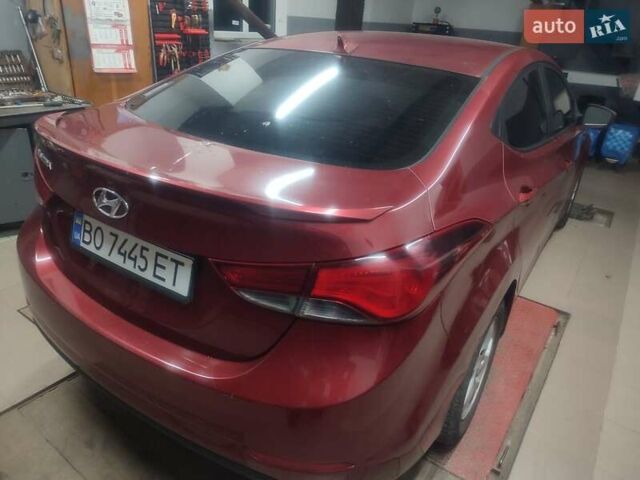 Красный Хендай Элантра, объемом двигателя 1.8 л и пробегом 250 тыс. км за 7399 $, фото 17 на Automoto.ua