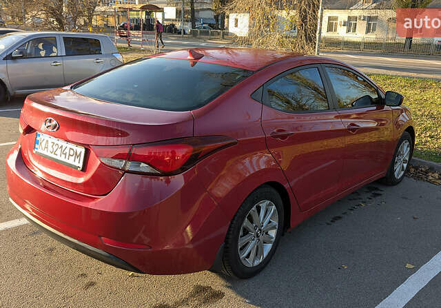 Красный Хендай Элантра, объемом двигателя 1.8 л и пробегом 214 тыс. км за 8400 $, фото 4 на Automoto.ua