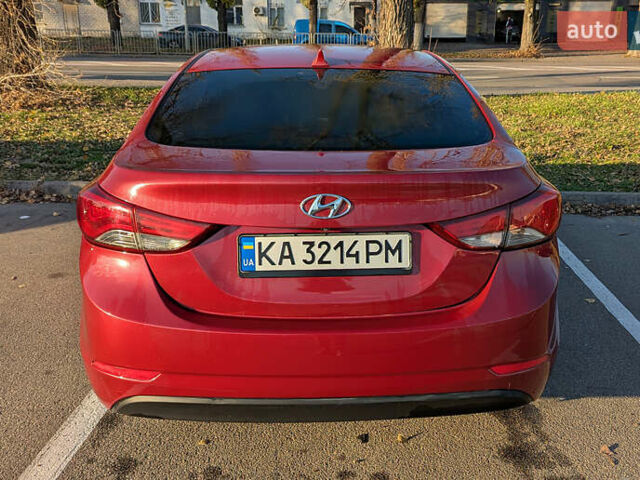 Красный Хендай Элантра, объемом двигателя 1.8 л и пробегом 214 тыс. км за 8400 $, фото 5 на Automoto.ua