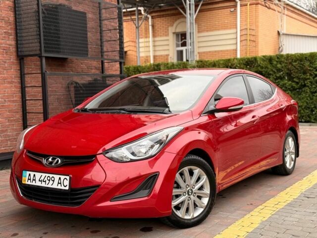Красный Хендай Элантра, объемом двигателя 1.6 л и пробегом 190 тыс. км за 9700 $, фото 10 на Automoto.ua