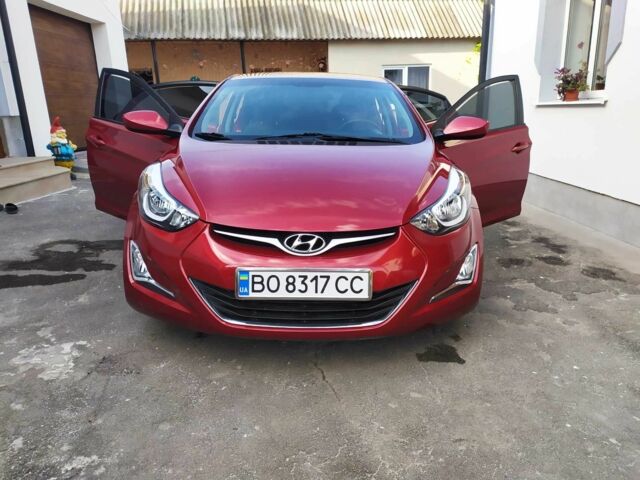Красный Хендай Элантра, объемом двигателя 1.8 л и пробегом 130 тыс. км за 8800 $, фото 2 на Automoto.ua